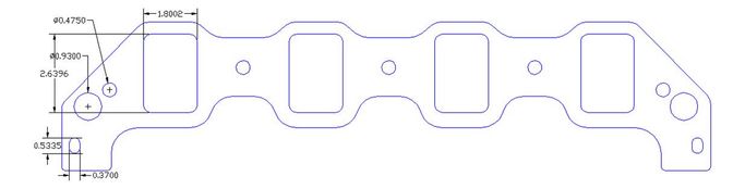 FOG-8084-2, Flatout Gaskets Intake Gaskets 8084.2 في الإمارات العربية المتحدة, دبي. Condition - new. Price 280 AED. Photo, seller contacts | AUTO.AE