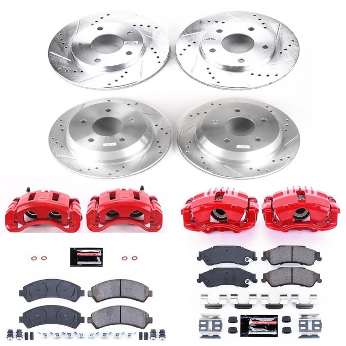 PWR-KC2006, PowerStop Z23 Evolution Sport Brake Upgrade Kits with Calipers for 1998-2005 BLAZER, 1998-2001 JIMMY - KC2006 في الإمارات العربية المتحدة, دبي. Condition - new. Price ⁦4,110 AED⁩. Photo, seller contacts | AUTO.AE