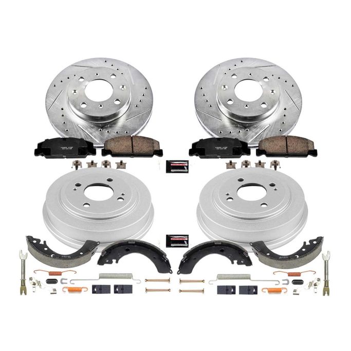 PWR-K15085DK, PowerStop Z23 Evolution Sport Disc and Drum Brake Upgrade Kits for 1996-2000 CIVIC - K15085DK in UAE, Dubai. Condition - new. Price 1,370 AED. Photo, seller contacts | AUTO.AE