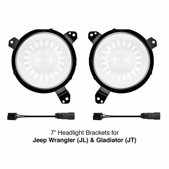 XKG-XK-MNT-JL, XK Glow Headlight Mounting Kits for 2020-2021 GLADIATOR, 2018-2021 WRANGLER - XK-MNT-JL в ОАЭ, Дубай. Состояние - новое. Цена ⁦190 AED⁩. Фото, контакты продавца | AUTO.AE