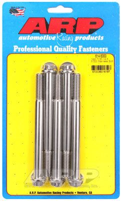 614-5000, ARP 614-5000 SAE Bolt Kit 7/16-14 X 5.000 12pt 1/2 wrenching SS bolts في الإمارات العربية المتحدة, دبي. Condition - new. Price 330 AED. Photo, seller contacts | AUTO.AE