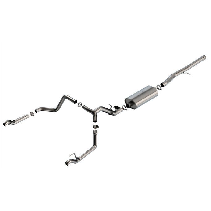 140990, BORLA 140990 Cat-Back Exhaust System 2.75" Touring (Tips Not Included) for CHEVROLET Silverado 1500 2024 / GMC Sierra 1500 2024 في الإمارات العربية المتحدة, دبي. Condition - new. Price ⁦7,510 AED⁩. Photo, seller contacts | AUTO.AE