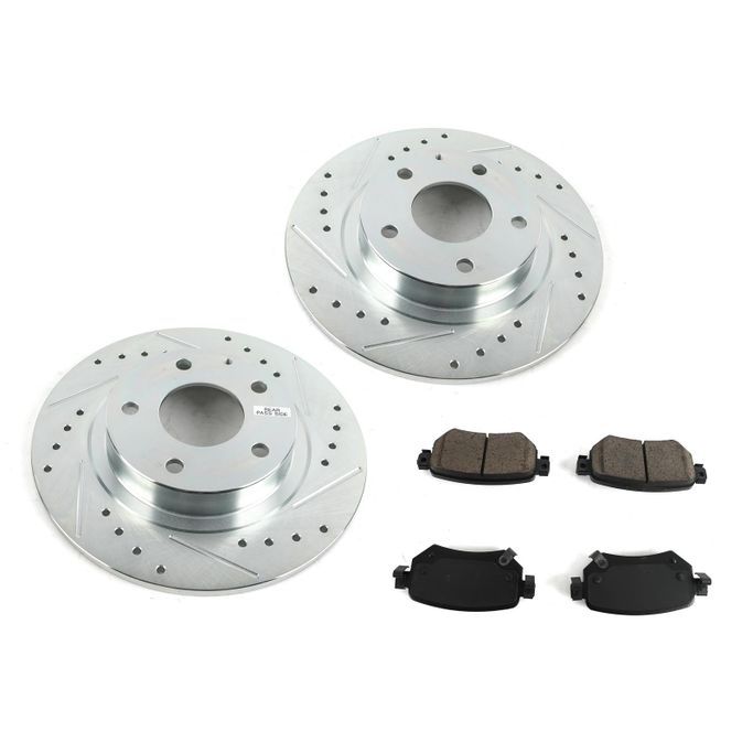 PWR-K8068, PowerStop Z23 Evolution Sport Brake Upgrade Kits for 2016-2021 6 - K8068 in UAE, Dubai. Condition - new. Price 600 AED. Photo, seller contacts | AUTO.AE