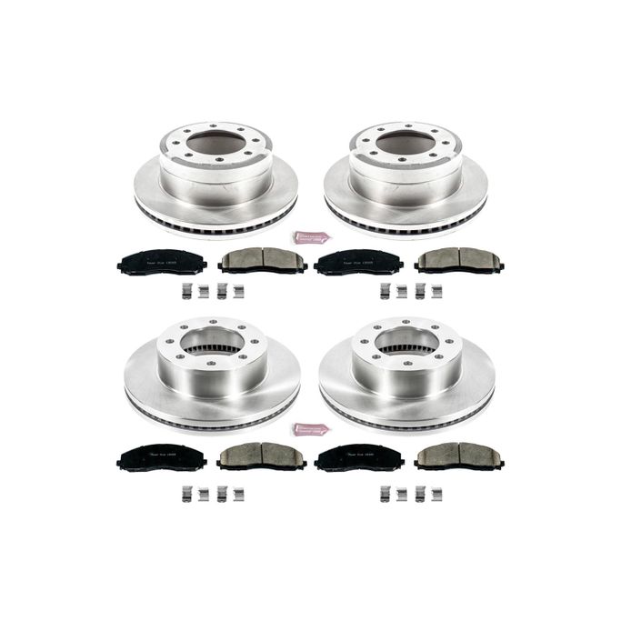 PWR-KOE6405, PowerStop Z17 Evolution Plus Stock Replacement Brake Kits for 2012-2022 F-250 SUPER DUTY, 2013-2022 F-350 SUPER DUTY - KOE6405 в ОАЭ, Дубай. Состояние - новое. Цена ⁦3 120 AED⁩. Фото, контакты продавца | AUTO.AE