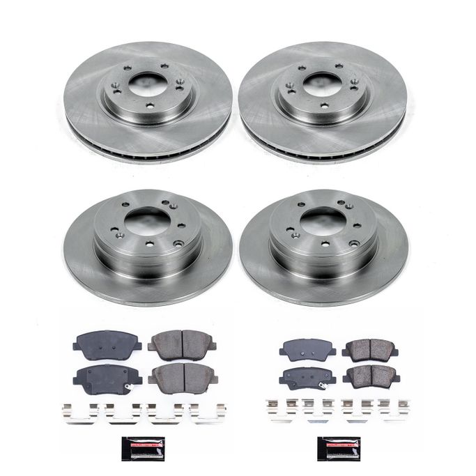 PWR-KOE5376, PowerStop Z17 Evolution Plus Stock Replacement Brake Kits for 2011-2016 OPTIMA, 2011-2015 SONATA - KOE5376 в ОАЭ, Дубай. Состояние - новое. Цена 1 120 AED. Фото, контакты продавца | AUTO.AE