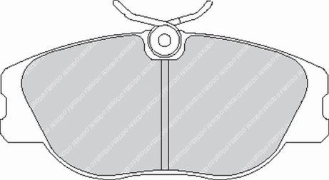 FCP565W, FERODO FCP565W Front Brake Pads DS1.11 for PEUGEOT 306 GTI / ALFA ROMEO Spider / GTV in UAE, Dubai. Condition - new. Price ⁦1,900 AED⁩. Photo, seller contacts | AUTO.AE