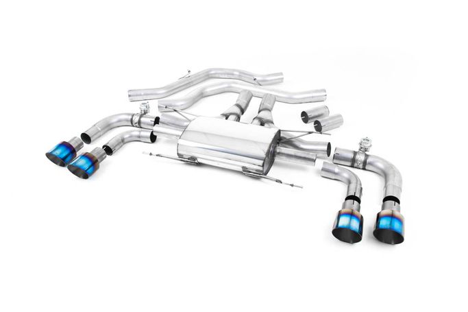 SSXAR15, MILLTEK SSXAR15 Front Pipe-back Quad 100mm GT100 ECA ALFA ROMEO Giulia Quadrifoglio 2.9 V6 Bi-Turbo في الإمارات العربية المتحدة, دبي. Condition - new. Price ⁦20,600 AED⁩. Photo, seller contacts | AUTO.AE
