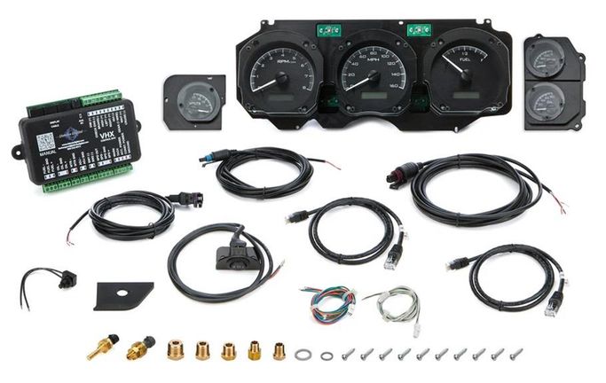 DAK-VHX70CCVLKW, Dakota Digital VHX Series Direct-Fit Analog Gauge Systems VHX-70C-CVL-K-W في الإمارات العربية المتحدة, دبي. Condition - new. Price 4,880 AED. Photo, seller contacts | AUTO.AE