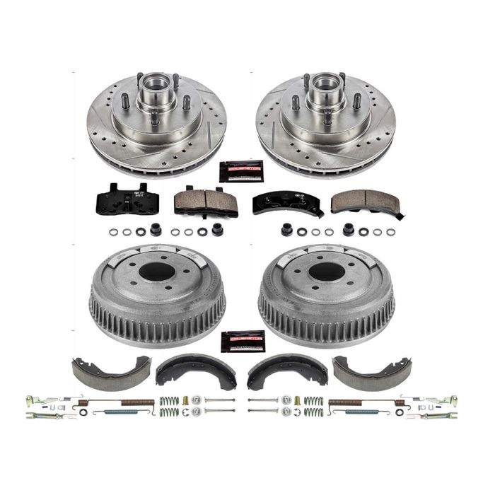 PWR-K15138DK, PowerStop Z23 Evolution Sport Disc and Drum Brake Upgrade Kits for 1995-1999 C1500, YUKON, 1995-2000 TAHOE - K15138DK в ОАЭ, Дубай. Состояние - новое. Цена ⁦2 800 AED⁩. Фото, контакты продавца | AUTO.AE