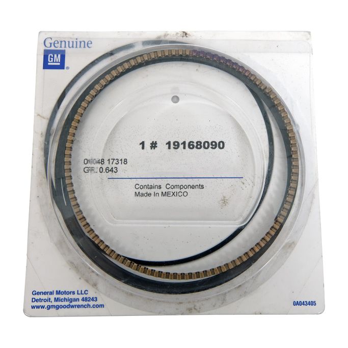 NAL-19168090, Chevrolet Performance Piston Rings 19168090 in UAE, Dubai. Condition - new. Price 230 AED. Photo, seller contacts | AUTO.AE