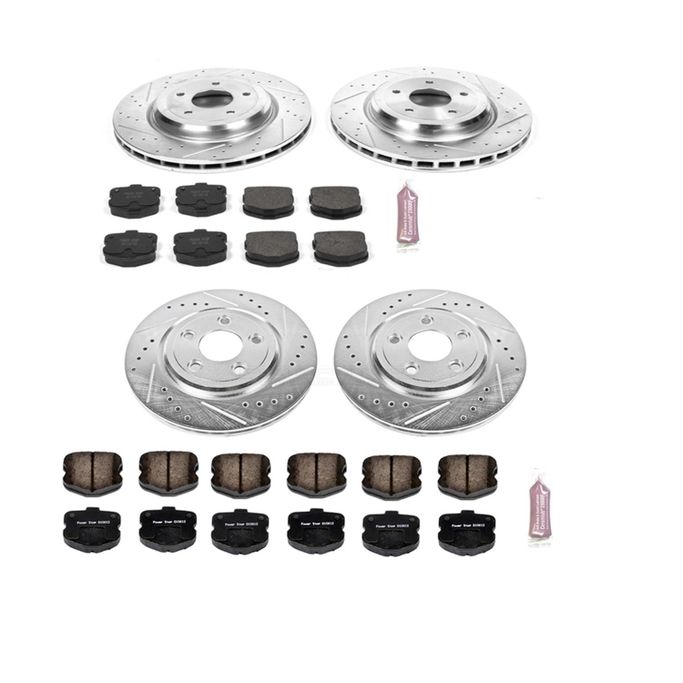 PWR-K1445, PowerStop Z23 Evolution Sport Brake Upgrade Kits for 2006-2013 CORVETTE - K1445 в ОАЭ, Дубай. Состояние - новое. Цена 3 880 AED. Фото, контакты продавца | AUTO.AE