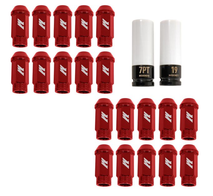 MIO-MMLG12520LRD, Mishimoto Aluminum Locking Lug Nuts MMLG-125-20LRD في الإمارات العربية المتحدة, دبي. Condition - new. Price ⁦480 AED⁩. Photo, seller contacts | AUTO.AE