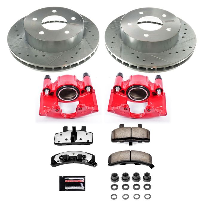 PWR-KC4873-36, PowerStop Z36 Truck and Tow Brake Upgrade Kits with Calipers for 1990-2002 ASTRO, SAFARI - KC4873-36 in UAE, Dubai. Condition - new. Price ⁦2,110 AED⁩. Photo, seller contacts | AUTO.AE