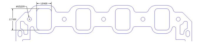 FOG-8047, Flatout Gaskets Intake Gaskets 8047 في الإمارات العربية المتحدة, دبي. Condition - new. Price 150 AED. Photo, seller contacts | AUTO.AE