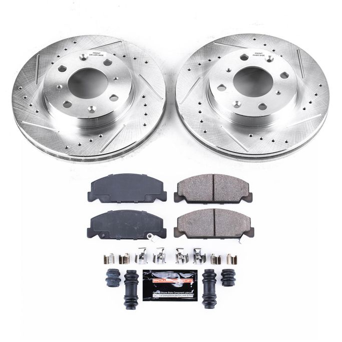 PWR-K699, PowerStop Z23 Evolution Sport Brake Upgrade Kits for 1990-2000 CIVIC, 1993-1997 CIVIC DEL SOL, 1990-1991 CRX - K699 in UAE, Dubai. Condition - new. Price ⁦600 AED⁩. Photo, seller contacts | AUTO.AE
