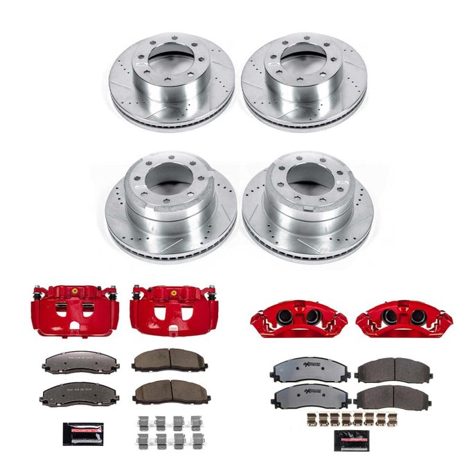 PWR-KC6405-36, PowerStop Z36 Truck and Tow Brake Upgrade Kits with Calipers for 2012-2022 F-250 SUPER DUTY, 2013-2022 F-350 SUPER DUTY - KC6405-36 в ОАЭ, Дубай. Состояние - новое. Цена ⁦8 410 AED⁩. Фото, контакты продавца | AUTO.AE