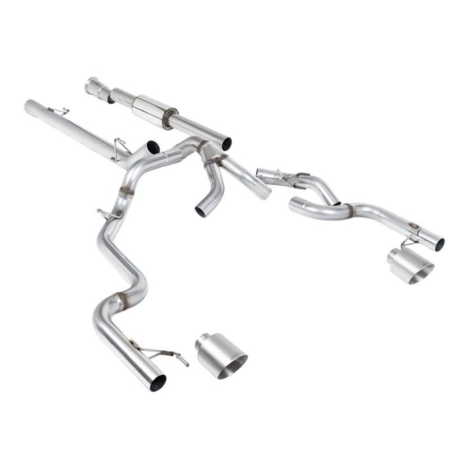 SSXFD502, MILLTEK SSXFD502 Cat-Back Exhaust, 3" (Brushed Titanium GT-115 Tips) for FORD F-150 Tremor 5.0 V8 2021- в ОАЭ, Дубай. Состояние - новое. Цена ⁦10 450 AED⁩. Фото, контакты продавца | AUTO.AE