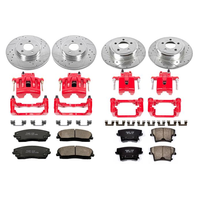 PWR-KC1715, PowerStop Z23 Evolution Sport Brake Upgrade Kits with Calipers KC1715 in UAE, Dubai. Condition - new. Price 4,340 AED. Photo, seller contacts | AUTO.AE