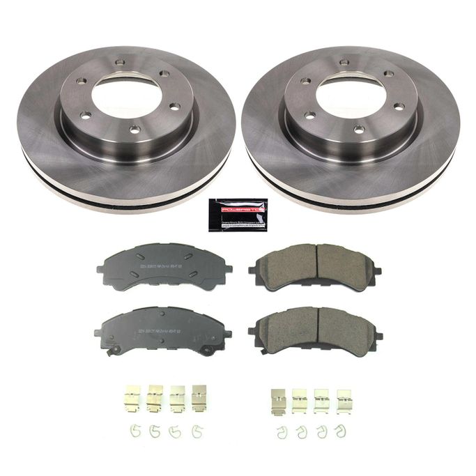PWR-KOE8413, PowerStop Z17 Evolution Plus Stock Replacement Brake Kits for 2021-2024 BRONCO, 2019-2024 RANGER - KOE8413 في الإمارات العربية المتحدة, دبي. Condition - new. Price 1,000 AED. Photo, seller contacts | AUTO.AE