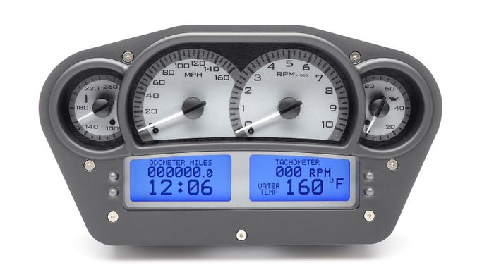 DAK-VHX-1100-S-B, Dakota Digital VHX Series Universal Race-Inspired Analog Gauge Kits VHX-1100-S-B в ОАЭ, Дубай. Состояние - новое. Цена ⁦5 670 AED⁩. Фото, контакты продавца | AUTO.AE