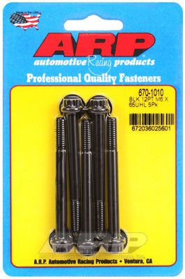 670-1010, ARP 670-1010 Metric Thread Bolt Kit M6 x 1.00 x 65 12pt black oxide bolts في الإمارات العربية المتحدة, دبي. Condition - new. Price 220 AED. Photo, seller contacts | AUTO.AE