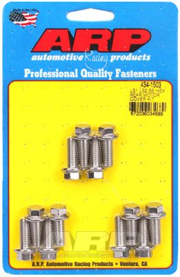 434-1503, ARP 434-1503 Rear Motor Cover Bolt Kit for Chevrolet LS Gen III/IV. ARP Stainless. hex в ОАЭ, Дубай. Состояние - новое. Цена ⁦280 AED⁩. Фото, контакты продавца | AUTO.AE