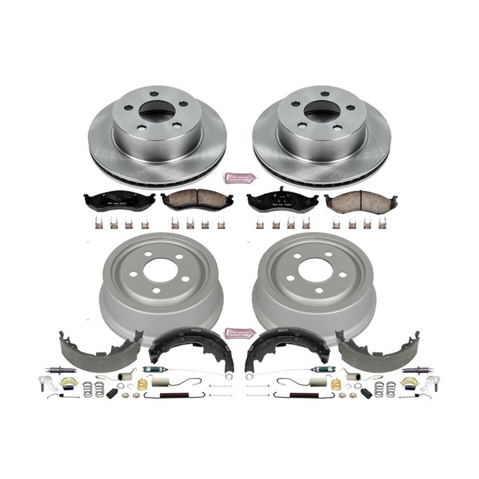 PWR-KOE15215DK, PowerStop Autospecialty Stock Replacement Disc and Drum Brake Kits for 2001-2006 WRANGLER - KOE15215DK في الإمارات العربية المتحدة, دبي. Condition - new. Price ⁦1,490 AED⁩. Photo, seller contacts | AUTO.AE