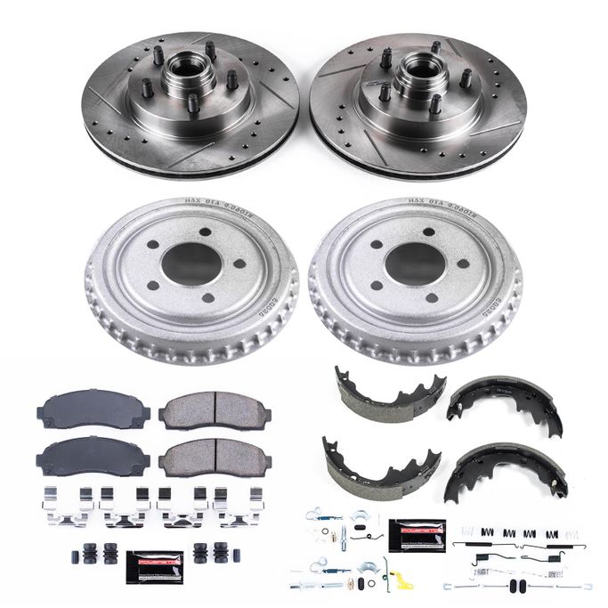 PWR-K15154DK, PowerStop Z23 Evolution Sport Disc and Drum Brake Upgrade Kits K15154DK в ОАЭ, Дубай. Состояние - новое. Цена 2 060 AED. Фото, контакты продавца | AUTO.AE