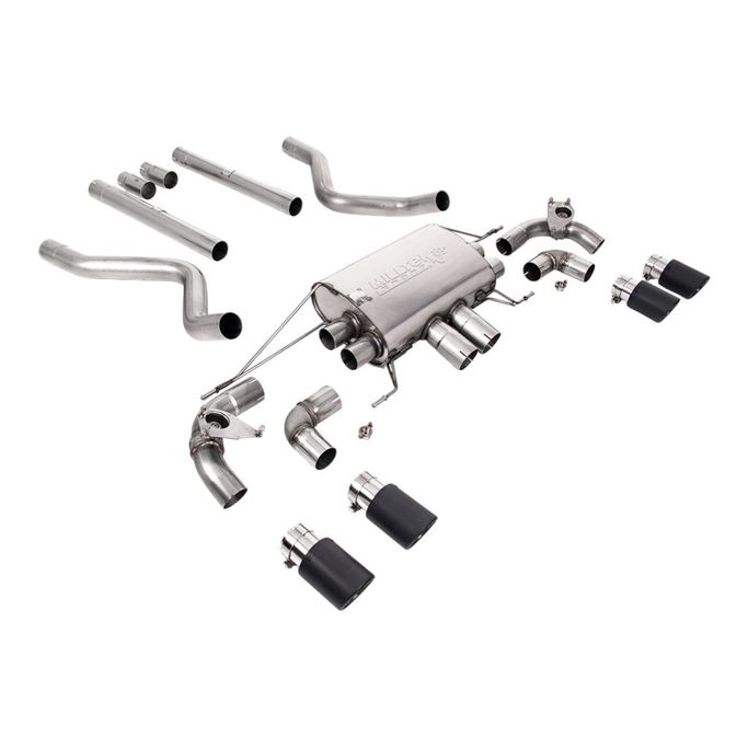 SSXLR177, MILLTEK SSXLR177 Cat-Back Exhaust, 2.76" (Carbon JET-90 Trims) for LAND ROVER Defender 90 P525 Non-OPF/GPF 2021- في الإمارات العربية المتحدة, دبي. Condition - new. Price ⁦18,380 AED⁩. Photo, seller contacts | AUTO.AE