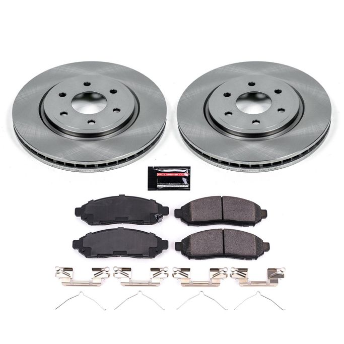 PWR-KOE142, PowerStop Z17 Evolution Plus Stock Replacement Brake Kits KOE142 in UAE, Dubai. Condition - new. Price 720 AED. Photo, seller contacts | AUTO.AE