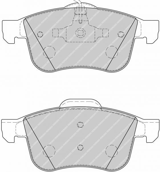 FCP1805H, FERODO FCP1805H Front Brake Pads DS2500 for ALFA ROMEO Giulietta (940) / Brera / 159 (939) в ОАЭ, Дубай. Состояние - новое. Цена ⁦1 510 AED⁩. Фото, контакты продавца | AUTO.AE
