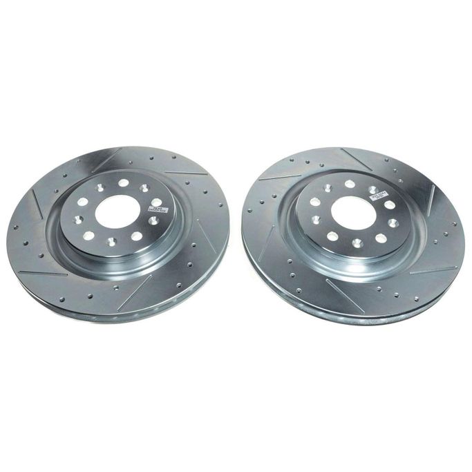 PWR-AR82201XPR, PowerStop Evolution Drilled and Slotted Rotors for 2020-2025 CORVETTE - AR82201XPR в ОАЭ, Дубай. Состояние - новое. Цена 960 AED. Фото, контакты продавца | AUTO.AE