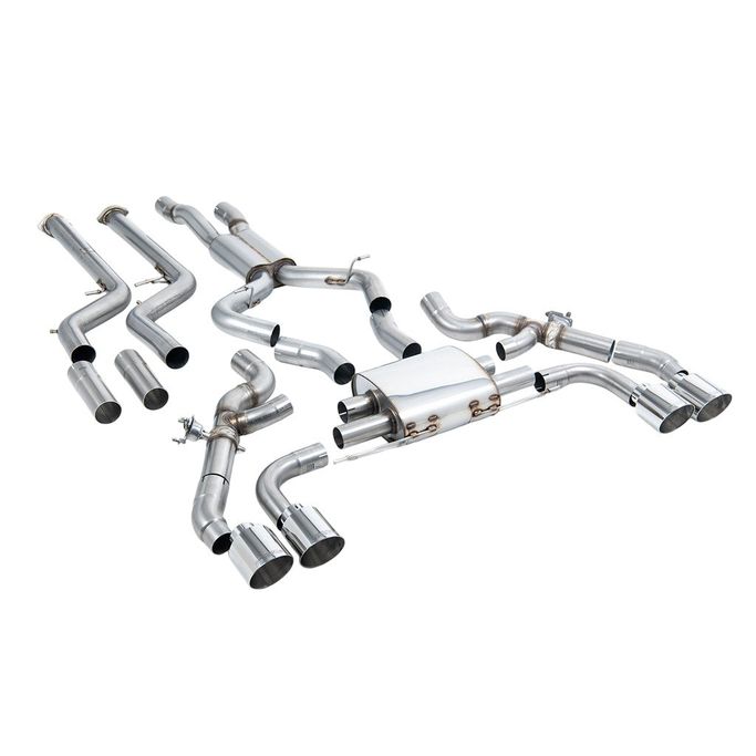SSXBM1255, MILLTEK SSXBM1255 Downpipe-Back Exhaust, 3.15" (Polished GT-115 Trims) for BMW X3M (G01) / X4M (G02) في الإمارات العربية المتحدة, دبي. Condition - new. Price ⁦26,270 AED⁩. Photo, seller contacts | AUTO.AE