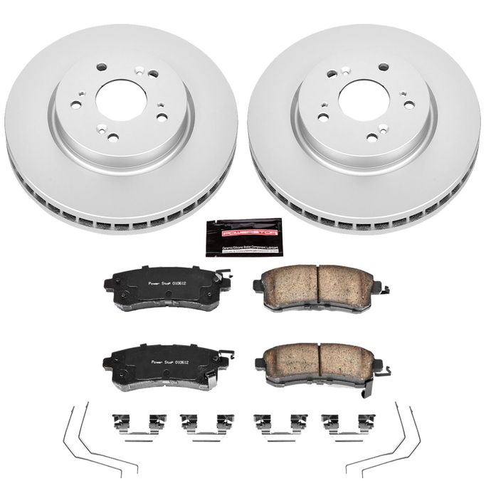 PWR-CRK5432, PowerStop Z17 Evolution Plus GEOMET Coated Brake Kits for 2011 ACCORD CROSSTOUR, 2012-2016 CR-V, 2012-2015 CROSSTOUR - CRK5432 في الإمارات العربية المتحدة, دبي. Condition - new. Price ⁦780 AED⁩. Photo, seller contacts | AUTO.AE