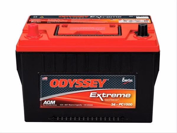 ODY-34-PC1500T, 850  CCA Odyssey Drycell Battery ODX-AGM34 BCI Group 34 في الإمارات العربية المتحدة, دبي. Condition - new. Price ⁦1,970 AED⁩. Photo, seller contacts | AUTO.AE