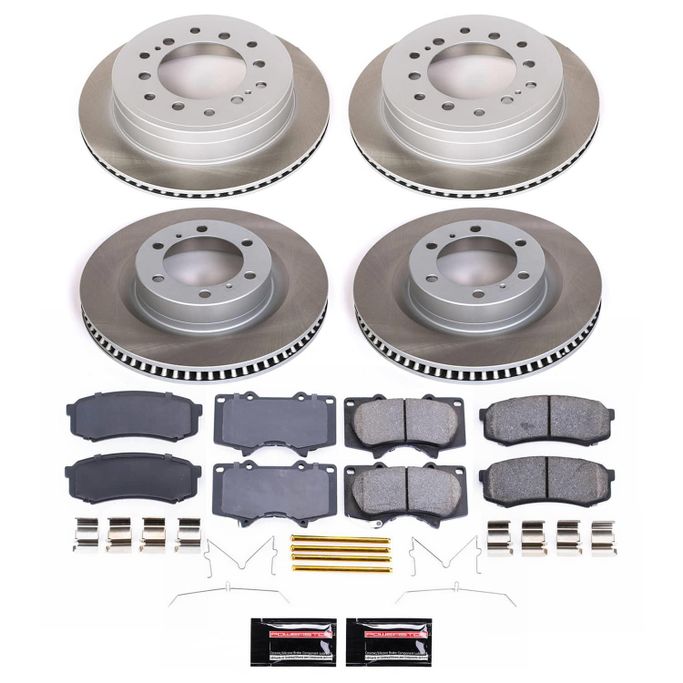 PWR-SC5874, PowerStop Z17 Evolution Plus Semi-Coated Rotor Brake Kits for 2010-2024 4RUNNER, 2010-2023 GX460 - SC5874 في الإمارات العربية المتحدة, دبي. Condition - new. Price 1,750 AED. Photo, seller contacts | AUTO.AE