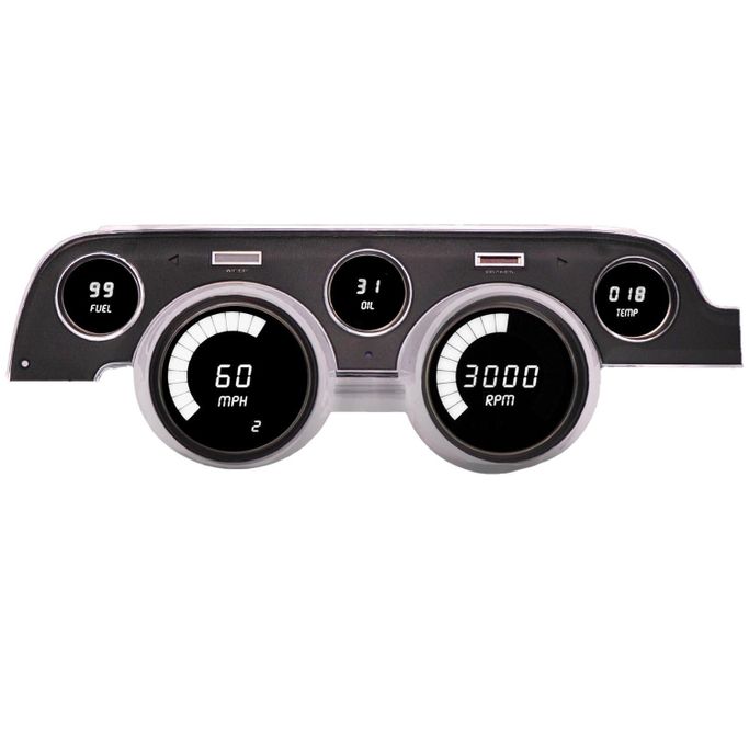 IZL-DP7002W, Intellitronix 1967-1968 Ford Mustang Digital Direct-Fit Gauge Clusters for 1967-1968 MUSTANG - DP7002W في الإمارات العربية المتحدة, دبي. Condition - new. Price ⁦2,500 AED⁩. Photo, seller contacts | AUTO.AE