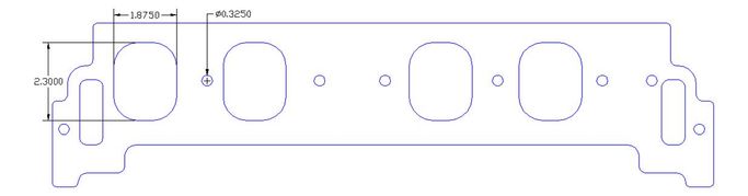 FOG-8202-5, Flatout Gaskets Intake Gaskets 8202.5 в ОАЭ, Дубай. Состояние - новое. Цена 140 AED. Фото, контакты продавца | AUTO.AE