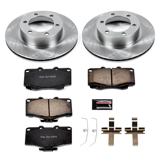 PWR-KOE1236, PowerStop Z17 Evolution Plus Stock Replacement Brake Kits for 1995-2002 4RUNNER, 2004 TACOMA - KOE1236 в ОАЭ, Дубай. Состояние - новое. Цена 610 AED. Фото, контакты продавца | AUTO.AE