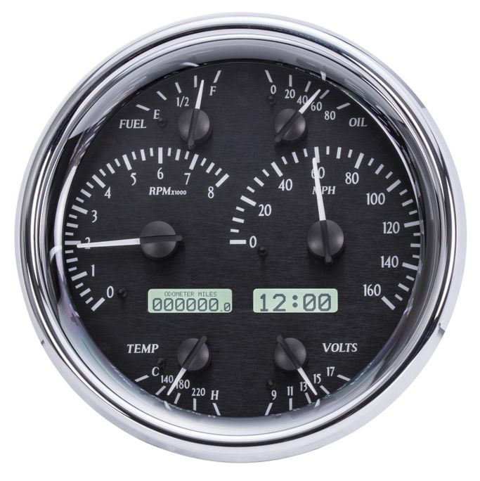 DAK-MHX-1019-K-W, Dakota Digital VHX Series Universal Round Analog Gauge Kits MHX-1019-K-W в ОАЭ, Дубай. Состояние - новое. Цена ⁦4 520 AED⁩. Фото, контакты продавца | AUTO.AE
