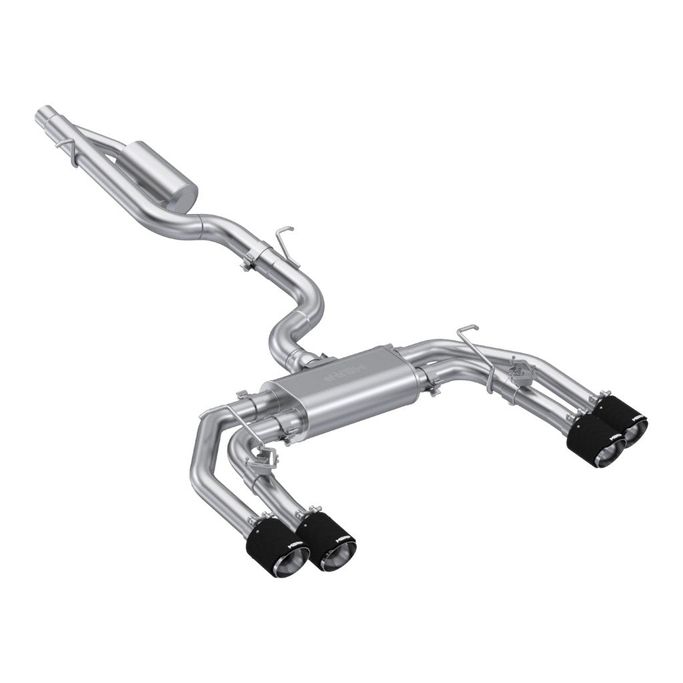 S46193CF, MBRP S46193CF Cat-Back 3" Armor Pro (T304 Stainless Steel / Quad with Carbon End Tips) for AUDI S3 (8Y) 2022- in UAE, Dubai. Condition - new. Price ⁦9,480 AED⁩. Photo, seller contacts | AUTO.AE
