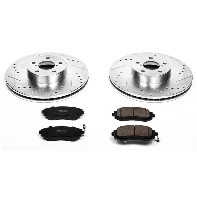 PWR-K2373, PowerStop Z23 Evolution Sport Brake Upgrade Kits K2373 в ОАЭ, Дубай. Состояние - новое. Цена 790 AED. Фото, контакты продавца | AUTO.AE