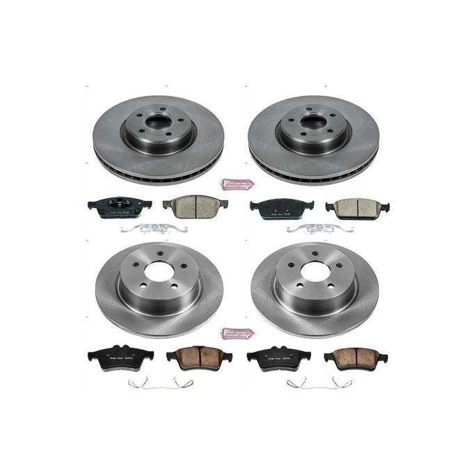 PWR-KOE6478, PowerStop Z17 Evolution Plus Stock Replacement Brake Kits for 2013-2016 ESCAPE, 2014-2018 TRANSIT CONNECT - KOE6478 в ОАЭ, Дубай. Состояние - новое. Цена 1 340 AED. Фото, контакты продавца | AUTO.AE