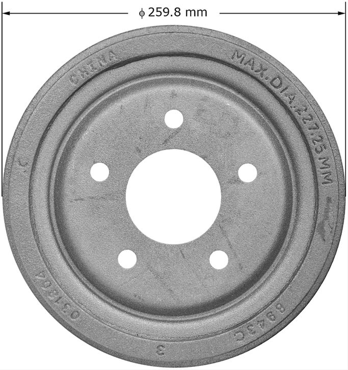 BEN-PDR0448, Bendix Brakes Brake Drums PDR0448 in UAE, Dubai. Condition - new. Price 240 AED. Photo, seller contacts | AUTO.AE