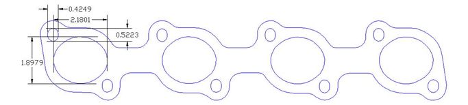 FOG-7404, Flatout Gaskets GPC Header Gaskets 7404 in UAE, Dubai. Condition - new. Price 170 AED. Photo, seller contacts | AUTO.AE