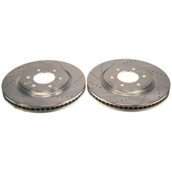 PWR-AR85207XPR, PowerStop Evolution Drilled and Slotted Rotors AR85207XPR في الإمارات العربية المتحدة, دبي. Condition - new. Price 850 AED. Photo, seller contacts | AUTO.AE