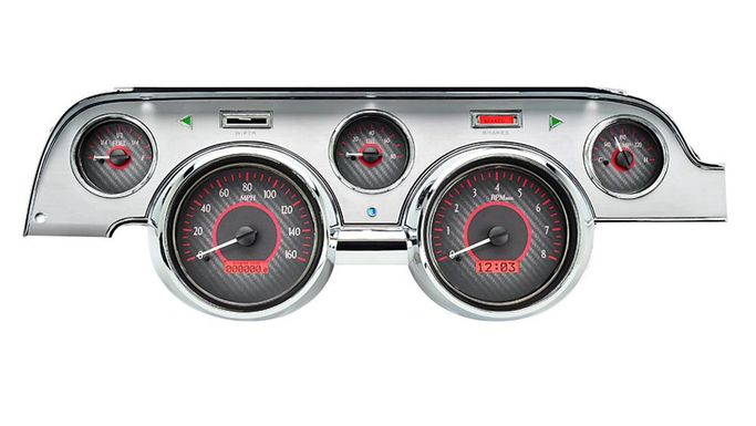 DAK-VHX67FMUSCR, Dakota Digital VHX Series Direct-Fit Analog Gauge Systems for 1967-1968 MUSTANG - VHX-67F-MUS-C-R في الإمارات العربية المتحدة, دبي. Condition - new. Price ⁦4,520 AED⁩. Photo, seller contacts | AUTO.AE