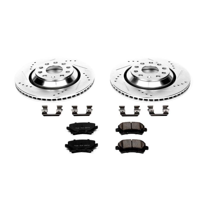 PWR-K4628, PowerStop Z23 Evolution Sport Brake Upgrade Kits K4628 in UAE, Dubai. Condition - new. Price 940 AED. Photo, seller contacts | AUTO.AE
