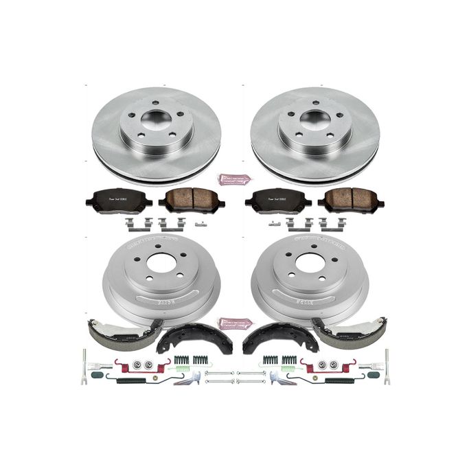 PWR-KOE15422DK, PowerStop Autospecialty Stock Replacement Disc and Drum Brake Kits for 2009-2010 COBALT, 2009 G5 - KOE15422DK في الإمارات العربية المتحدة, دبي. Condition - new. Price ⁦1,590 AED⁩. Photo, seller contacts | AUTO.AE