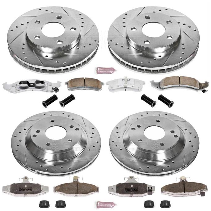 PWR-K1535-26, PowerStop Z26 Street Warrior Brake Upgrade Kits for 1994-1997 CAMARO, FIREBIRD - K1535-26 в ОАЭ, Дубай. Состояние - новое. Цена ⁦2 240 AED⁩. Фото, контакты продавца | AUTO.AE